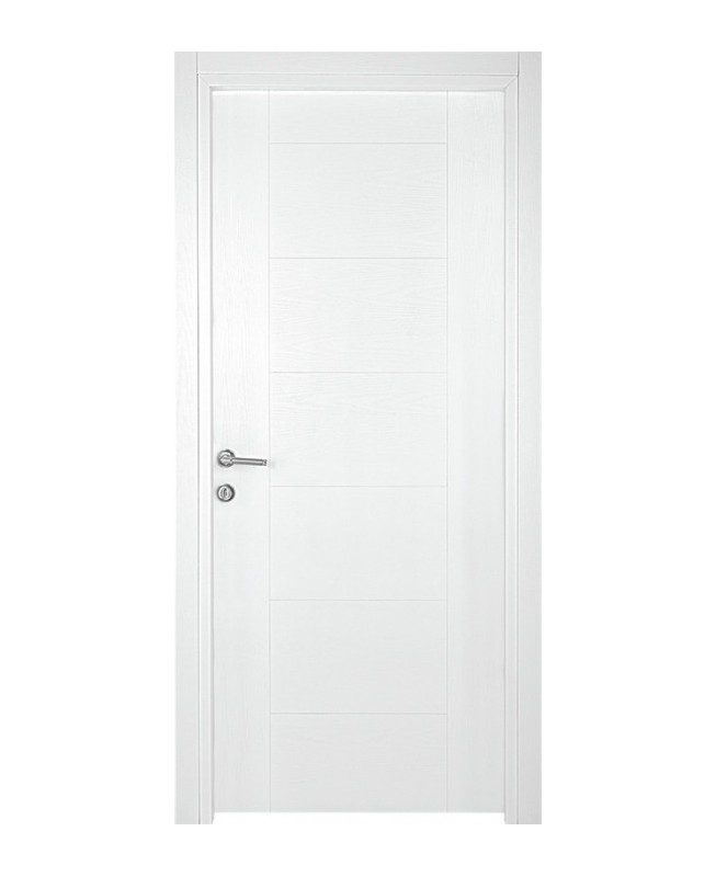 Bloc-porte design d'intérieur DECORA en finition blanc
